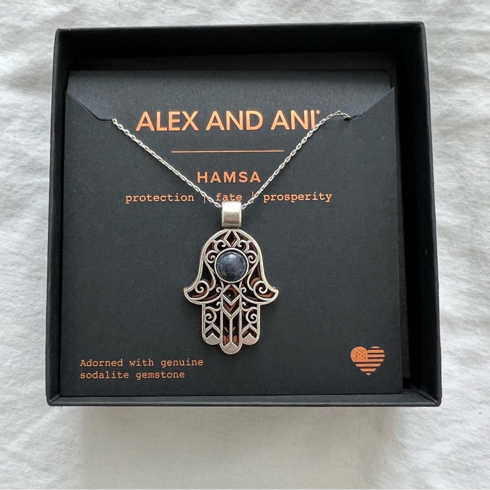 Alex and Ani Hamsa Necklace